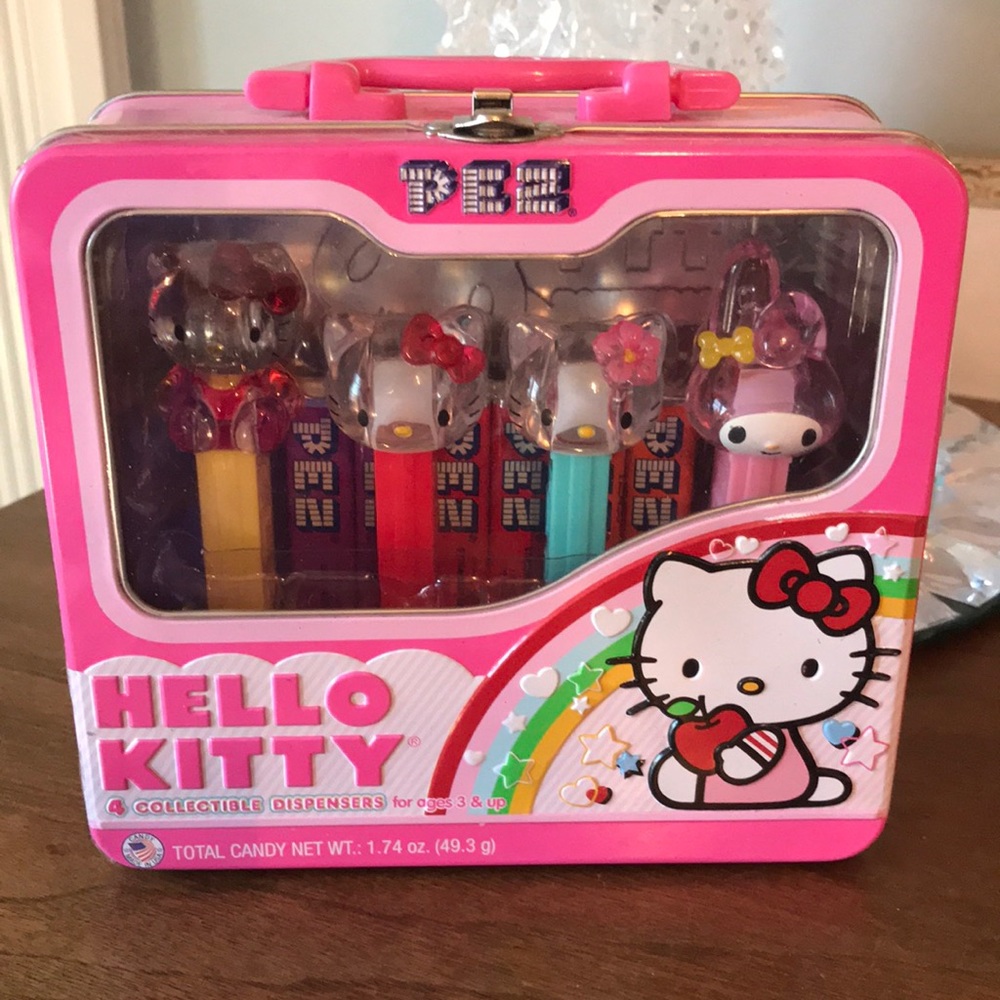 Hello Kitty Pez Lunch Box. New, sealed with UPC.